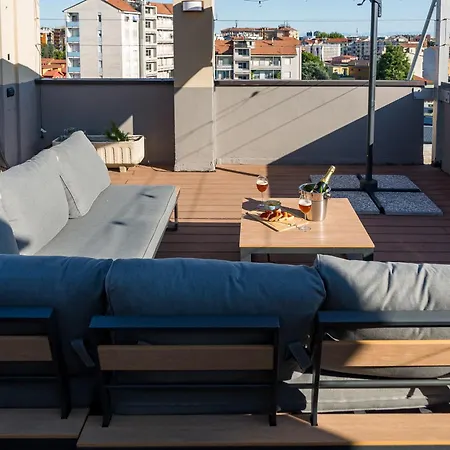 Navigli Panoramica Terrazzo Free Parking Ac Wifi דירה *